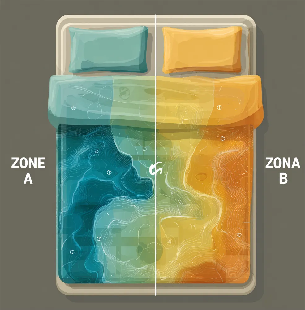 Dual zone control - Zone A and Zone B